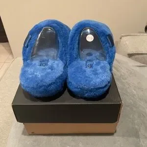 UGG | Shoes | Nwot Ugg Mens Fluff You Slippers In Royal Blue  display picture 1